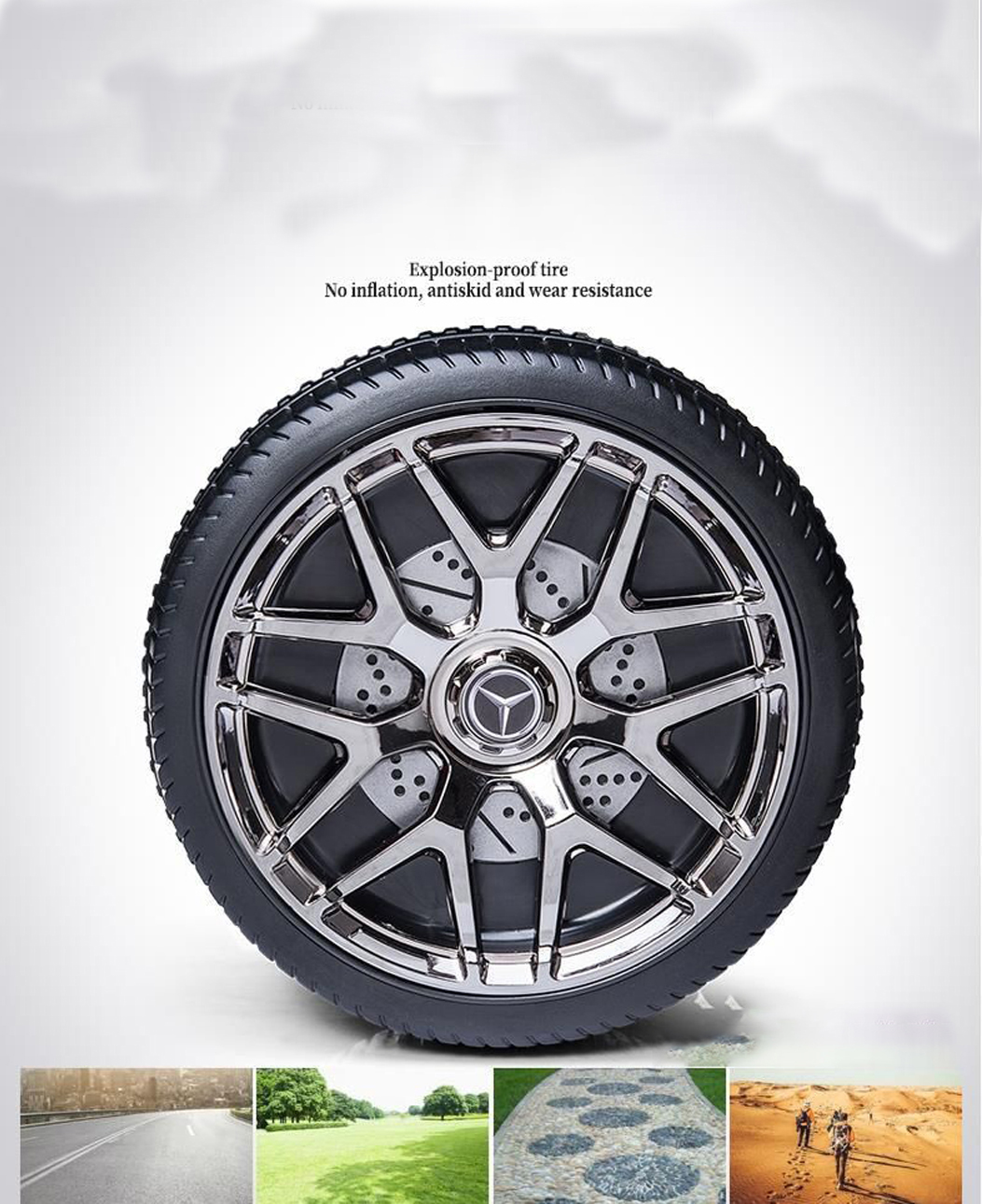 Anti-Slip Tires