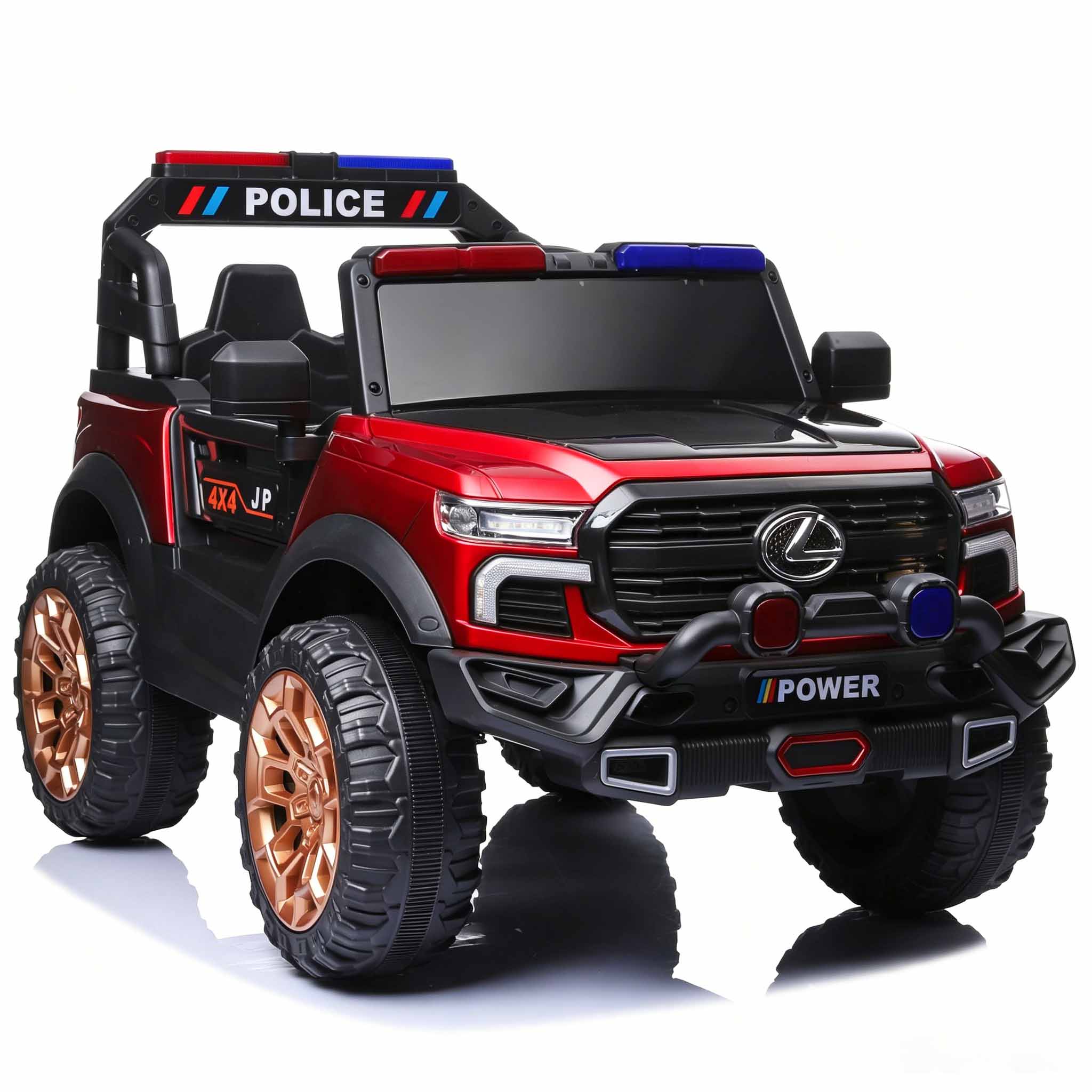 12V Kids Electric Jeep with 2WD/4WD & LED Lights - Image 2