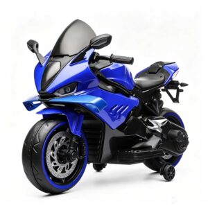 Kids Electric Sport Motorcycle with Bluetooth & LED Lights