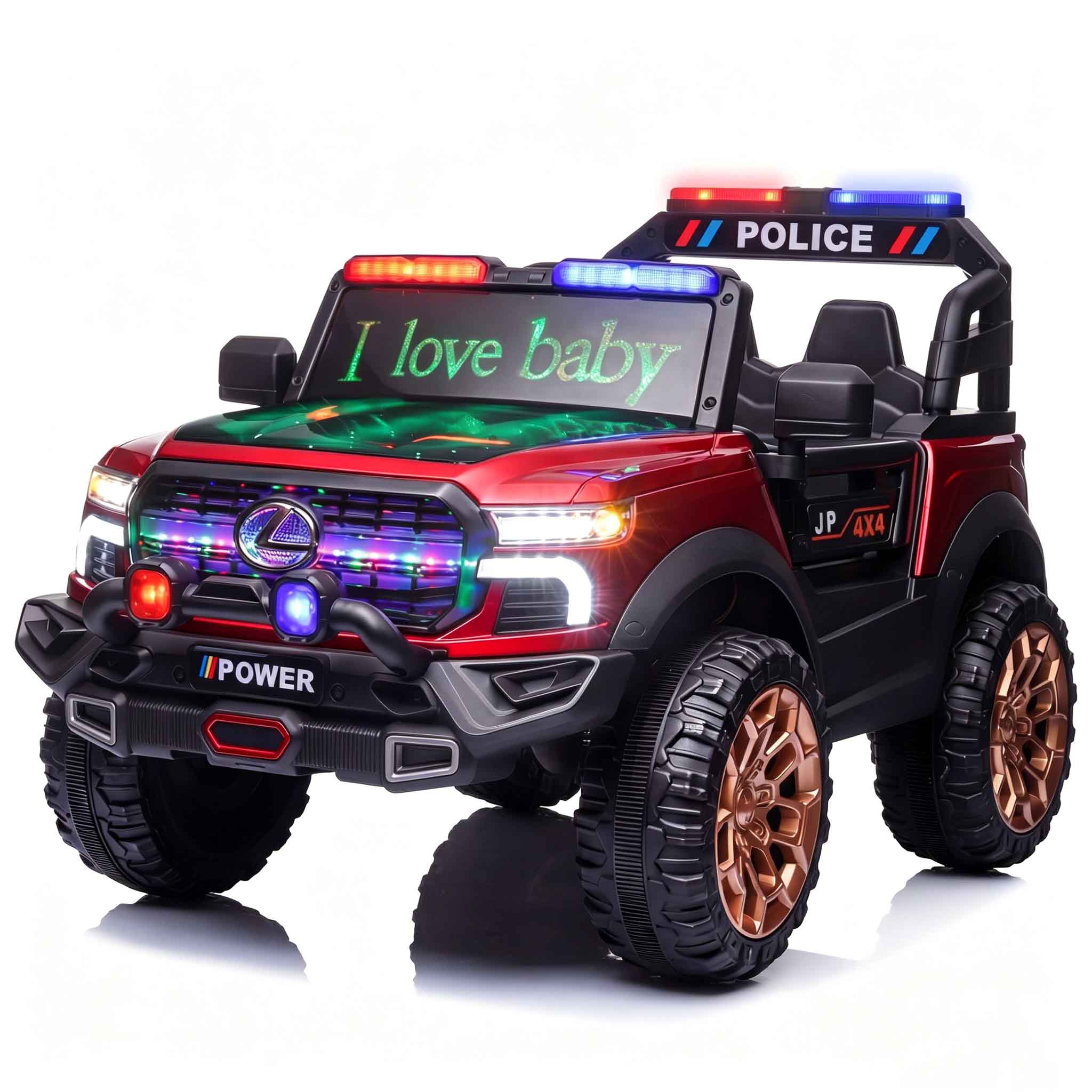 12V Kids Electric Jeep with 2WD/4WD & LED Lights - Image 5