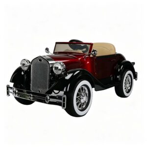 12V Kids Electric Vintage Car with 4WD & Swing Function
