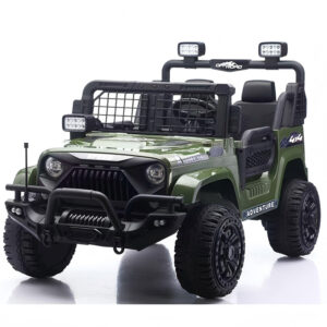 12V Kids Electric Jeep with Dual 550 Motors & Bluetooth