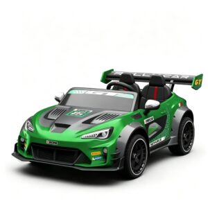 12V Kids Electric Race Car 4WD with App Control & Remote
