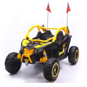 12V Kids Electric Off-Road UTV 4WD with Roll Cage & App
