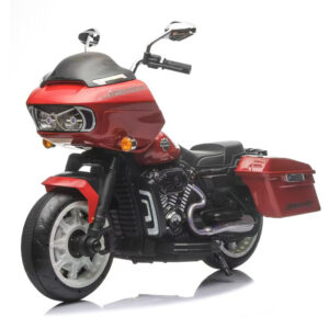 12V Kids Ride-On Motorcycle with Bluetooth & LED Lights