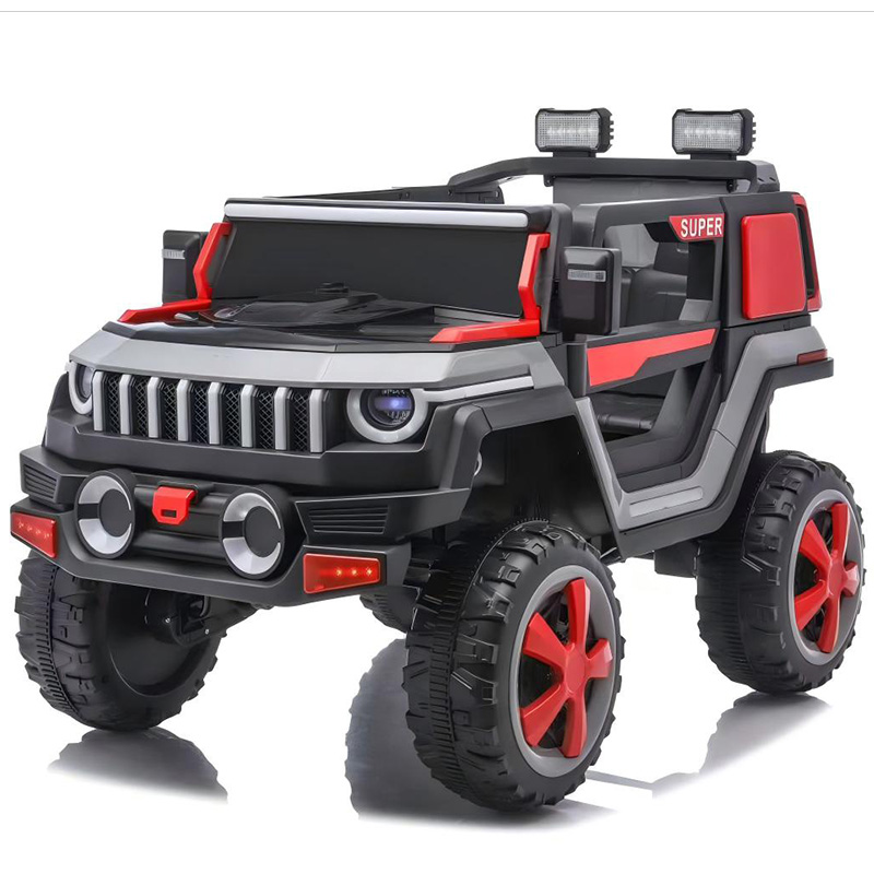 12V Kids Dual Drive Off-Road SUV Ride-On Remote & LED Lights - Image 5
