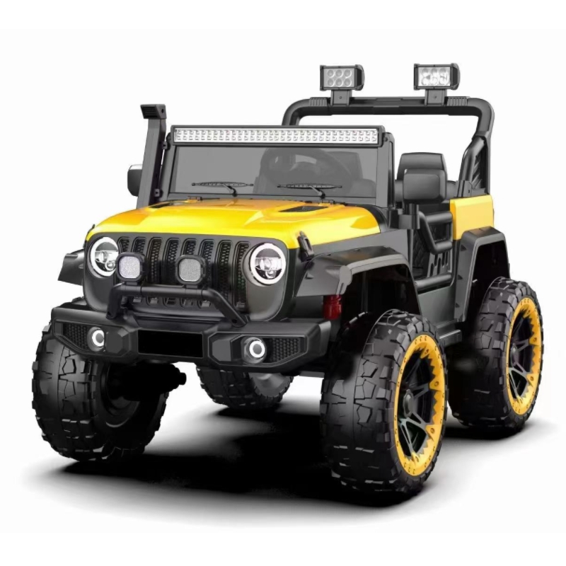 12V Dual-Seater Kids 4WD Off-Road Ride-On Jeep with Bluetooth Swing & 2.4G Remote - Image 4