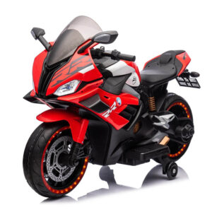 12V Kids Electric Sport Motorcycle Model 019 with Bluetooth LED & Twist Throttle