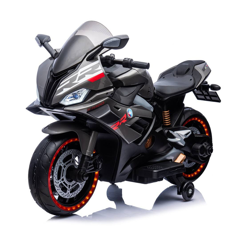 12V Kids Electric Sport Motorcycle Model 019 with Bluetooth LED & Twist Throttle - Image 9