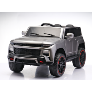 12V Kids Ride-On SUV with LED Lights, Swing & Bluetooth Remote