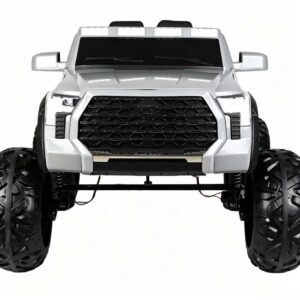 12V Kids Ride-On Monster Truck with 4WD, Swing & LED Lights