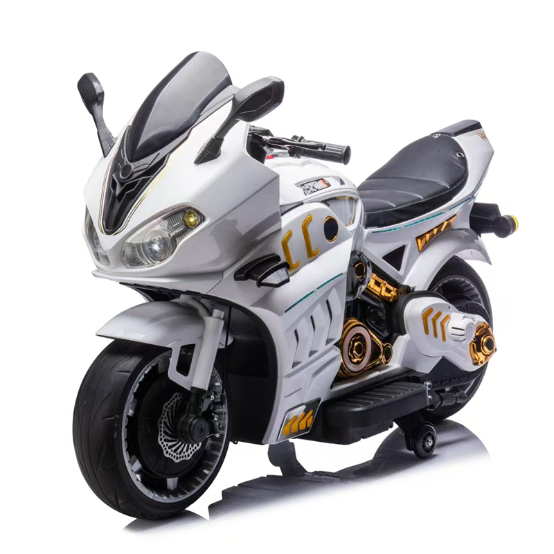 12V Kids Ride-On Motorcycle 550 Motors Key Start Bluetooth - Image 3