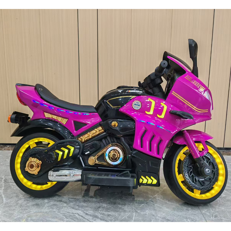 12V Kids Ride-On Motorcycle 550 Motors Key Start Bluetooth - Image 5