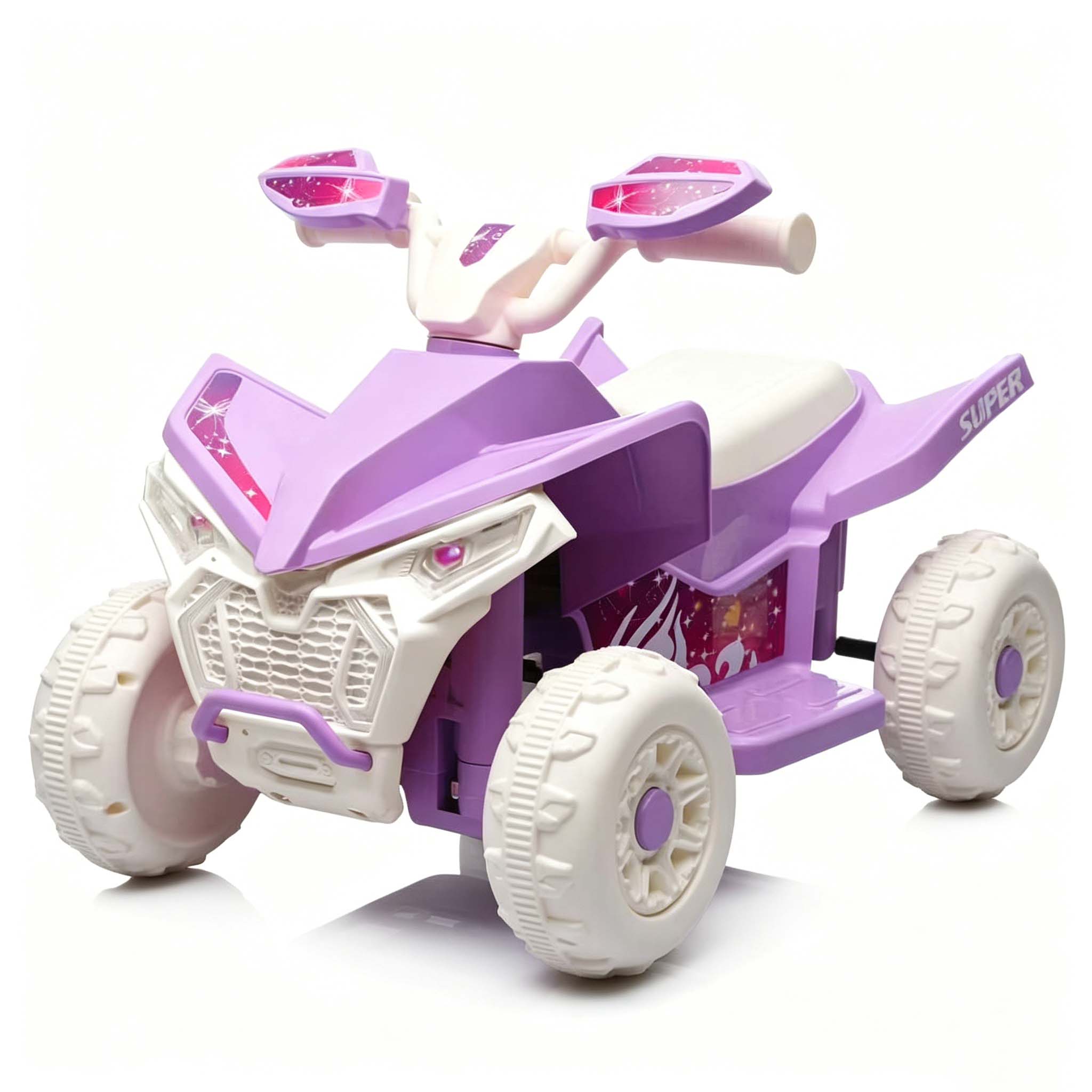 6V Mini Kids ATV Ride-On Quad Single Drive Remote&Bluetooth - Image 2