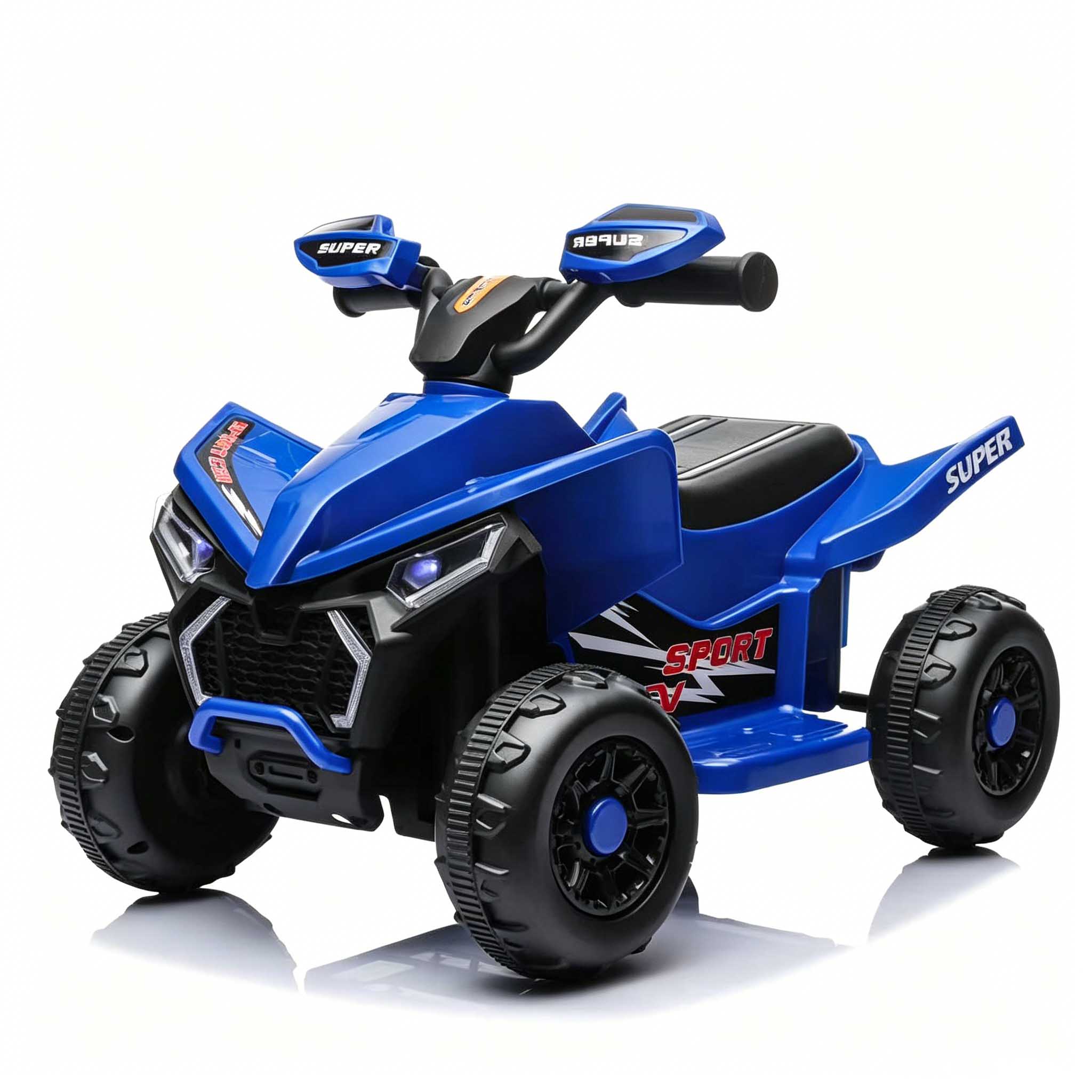 6V Mini Kids ATV Ride-On Quad Single Drive Remote&Bluetooth - Image 3