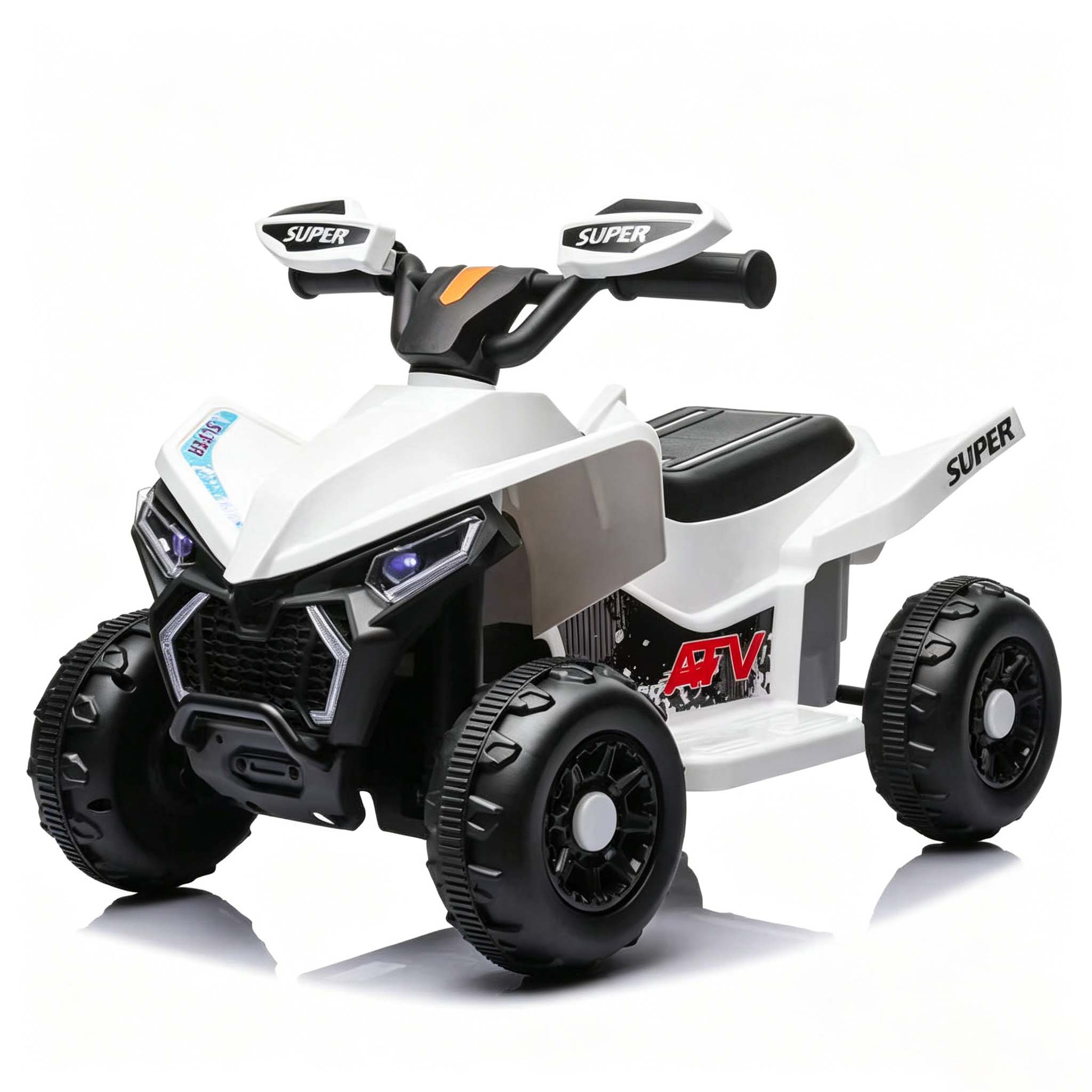 6V Mini Kids ATV Ride-On Quad Single Drive Remote&Bluetooth - Image 4