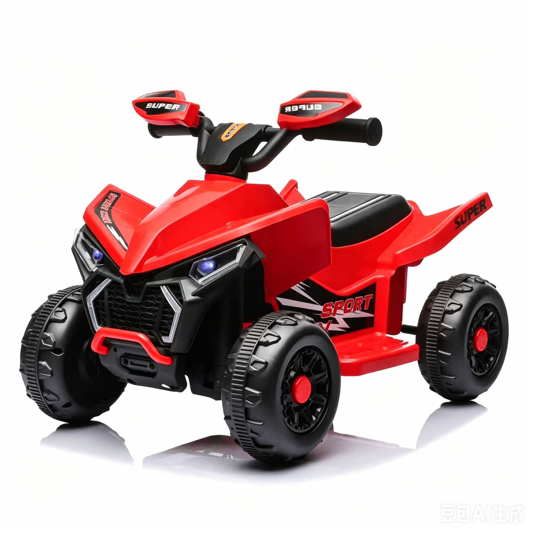 6V Mini Kids ATV Ride-On Quad Single Drive Remote&Bluetooth - Image 5