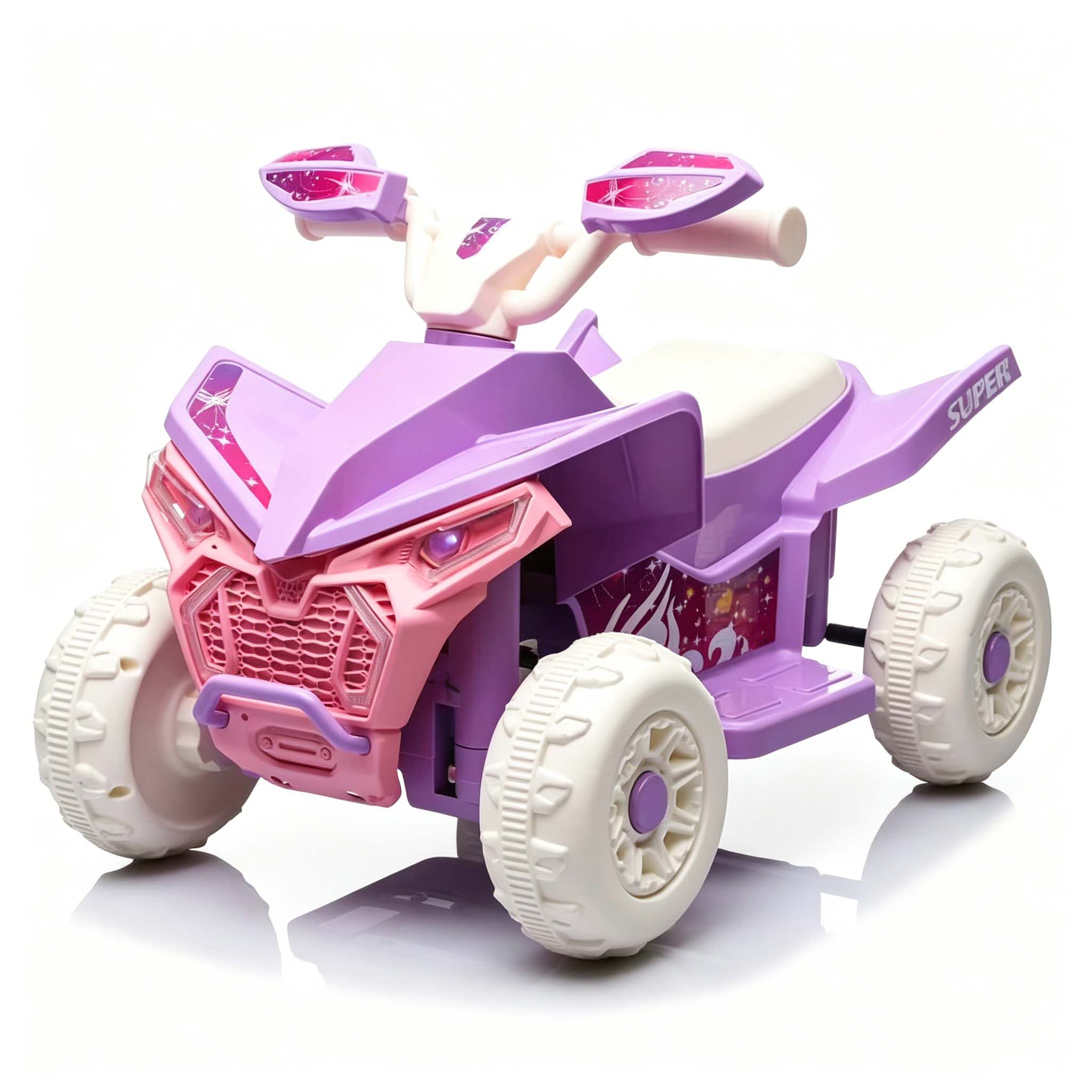 6V Mini Kids ATV Ride-On Quad Single Drive Remote&Bluetooth - Image 6