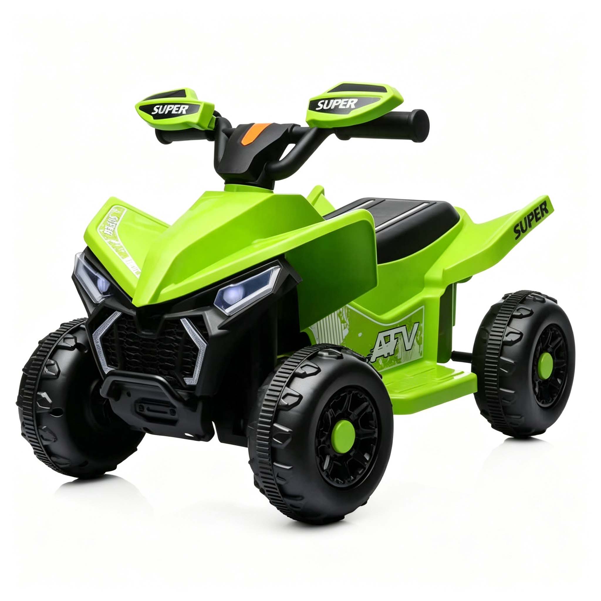 6V Mini Kids ATV Ride-On Quad Single Drive Remote&Bluetooth - Image 9