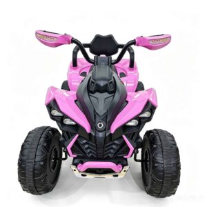 12V Kids ATV with Bluetooth, LED Lights&Hydraulic Suspension
