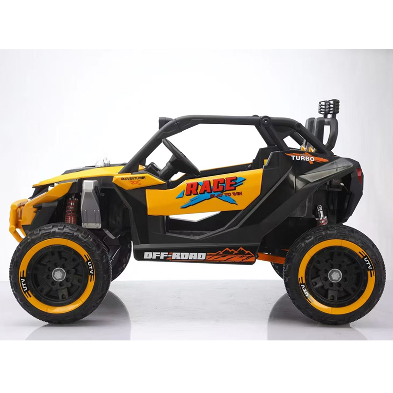 12V/24V Dual-Seater Kids Electric UTV with 4WD & Independent Shock Absorbers - Image 4