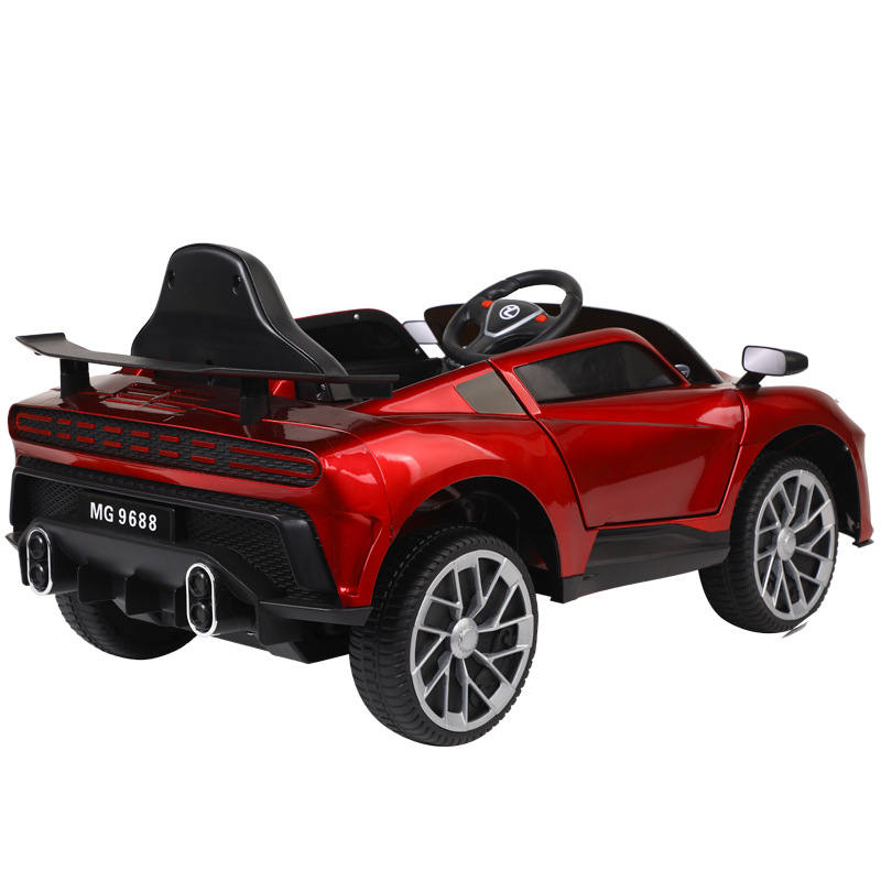 12V Kids Sports Electric Ride-On Car with Swing Early Education & App Remote Control - Image 4
