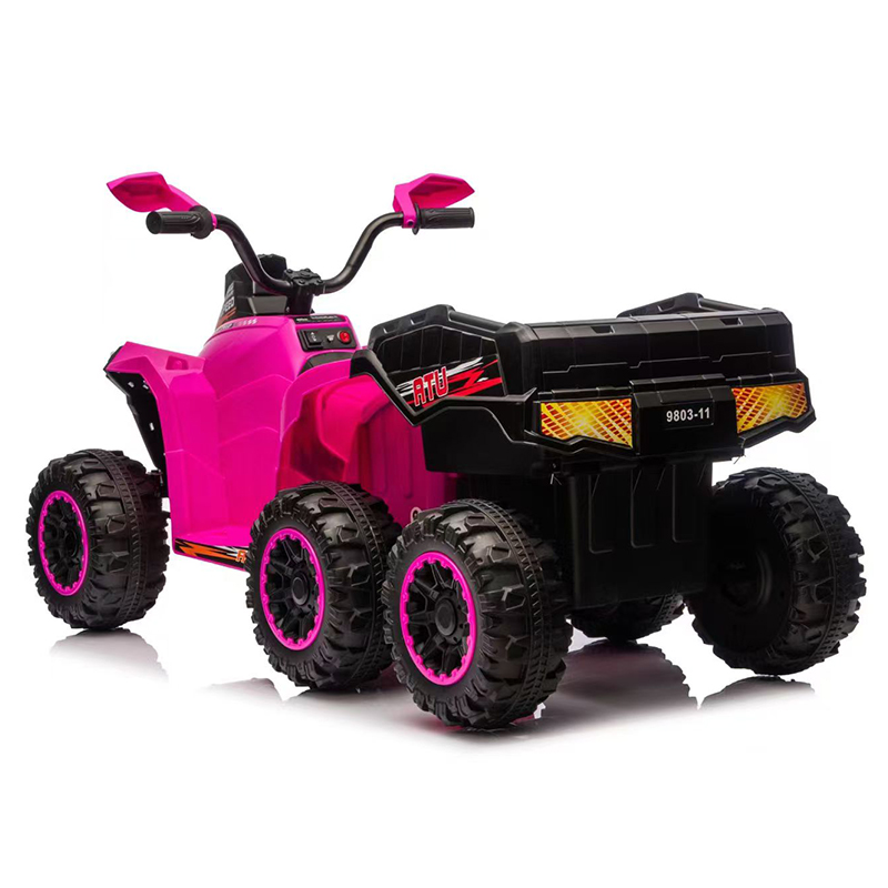 12V Kids 6-Wheel Electric ATV with Bluetooth Early Education & Parent Remote - Image 5