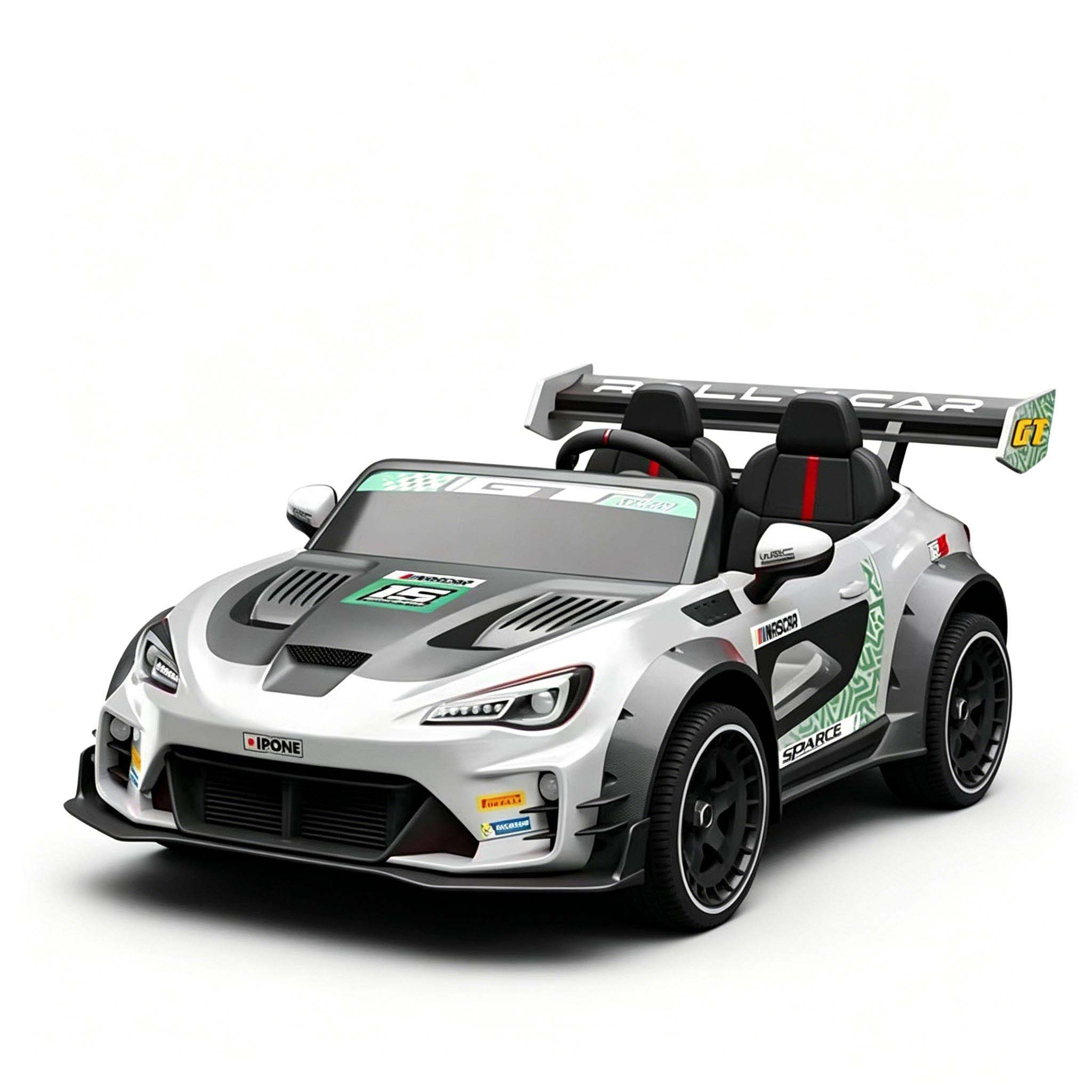 CA911 silver children racing toy car