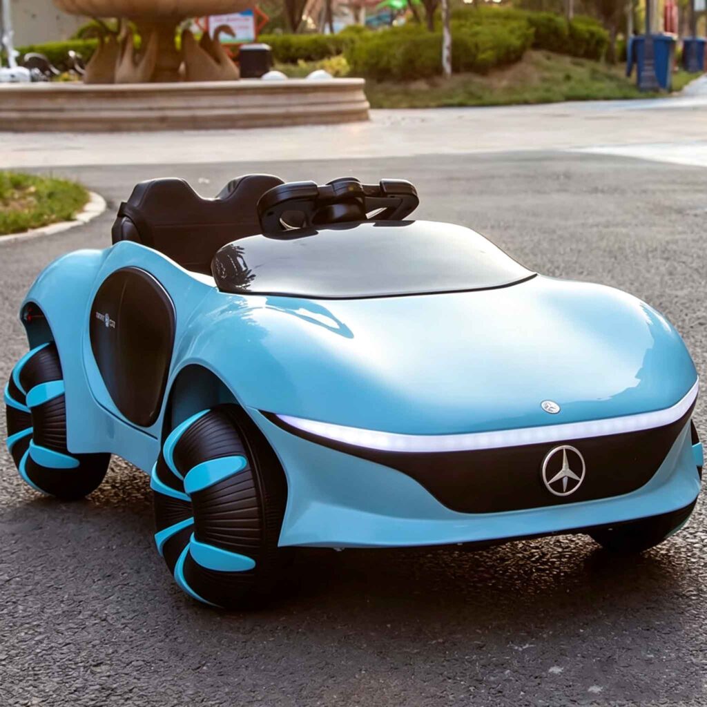 8808 blue kids electric car with remote control