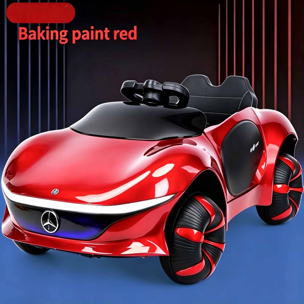 8808 red baking paint finish children toy car